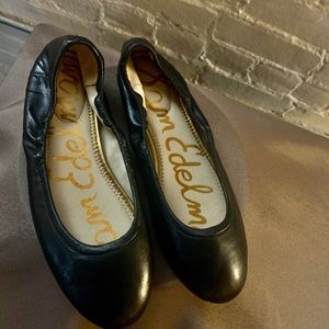Sam Edelmen  black ballet flats